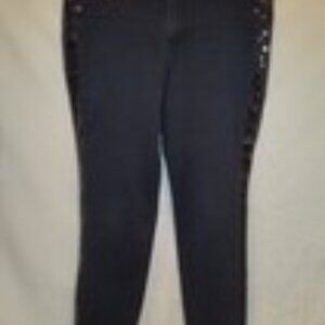 Women’s Roz & Ali Black Flared Jeans Size 12